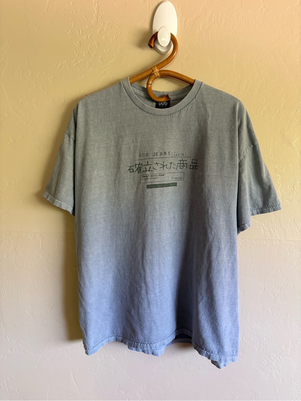 Urban Outfitters x BDG 100% Cotton Short Sleeve Japanese Graphic Tee T-Shirt L